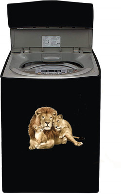 SIMSSOLUTIONS Top Loading Washing Machine  Cover(Width: 67.0999999999999 cm, Black)