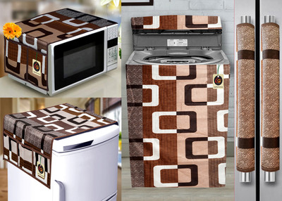 Comfort House Top Loading Washing Machine  Cover(Width: 79 cm, Brown)