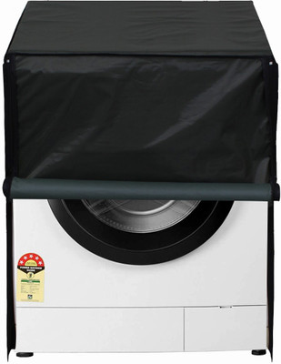 Wings Star Front Loading Washing Machine  Cover(Width: 60 cm, Military)
