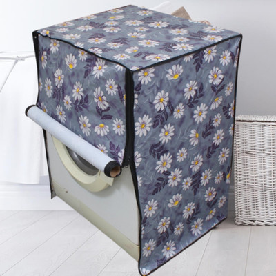 Casadiasi Front Loading Washing Machine  Cover(Width: 63 cm, Blue, White)