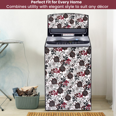 Star Weaves Top Loading Washing Machine  Cover(Width: 58 cm, Waterproof & Dustproof with Zipper, (Size - 58X58X89 Cm) - KUM180)
