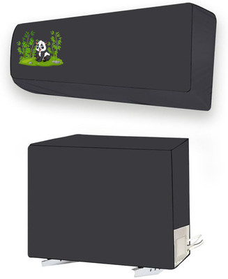 ME AND ME Air Conditioner  Cover(Width: 95.2 cm, Grey)