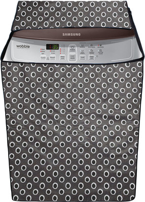 Crosia Craft Top Loading Washing Machine  Cover(Width: 63.7 cm, Grey)