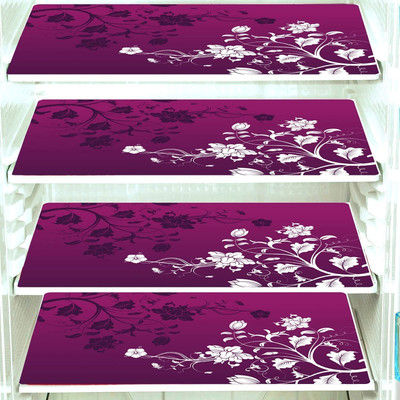 Crosmo Fridge Mat(Width: 28 cm, Multicolor)