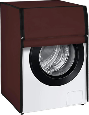 MAHAL CREATION Front Loading Washing Machine  Cover(Width: 61 cm, Coffee)