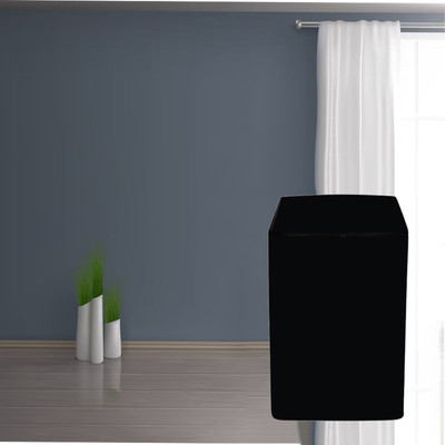 SO HOMEFURNISHING Top Loading Washing Machine  Cover(Width: 66.3 cm, Black)