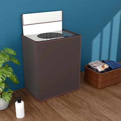 KUBER INDUSTRIES Top Loading Washing Machine  Cover(Width: 63 cm, Brown)