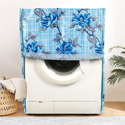 E-Retailer Front Loading Washing Machine  Cover(Width: 58 cm, Blue)