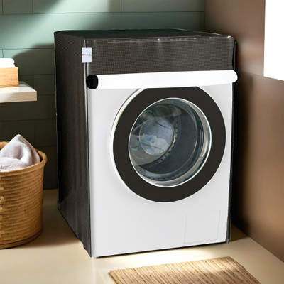 HOMESTIC Front Loading Washing Machine  Cover(Width: 60 cm, Brown)