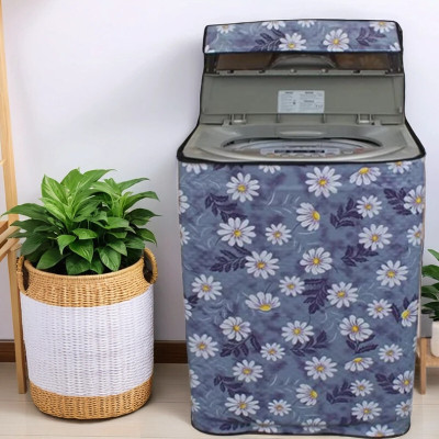 REVEXO Top Loading Washing Machine  Cover(Width: 58.42 cm, Blue)