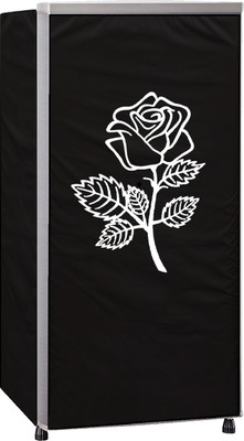 RG MART Refrigerator  Cover(Width: 55.7 cm, BLACK)