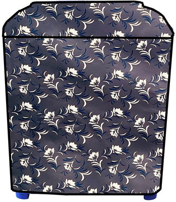 Delideal Semi-Automatic Washing Machine  Cover(Width: 58 cm, Gray, Blue)
