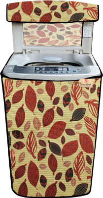 GURU-ISHMA Top Loading Washing Machine  Cover(Width: 59 cm, Yellow, Red)