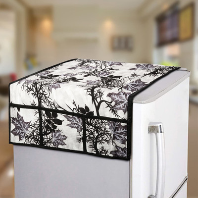 E-Retailer Refrigerator  Cover(Width: 53 cm, Black)