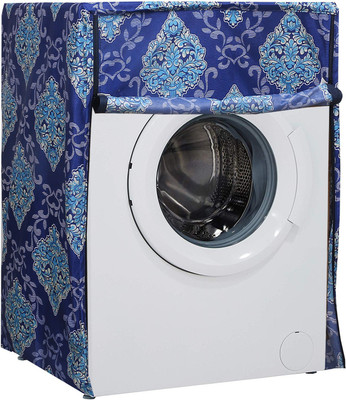 KUBER INDUSTRIES Front Loading Washing Machine  Cover(Width: 56 cm, Sky Blue)