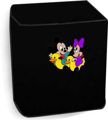 ME AND ME Semi-Automatic Washing Machine  Cover(Width: 84 cm, Black)