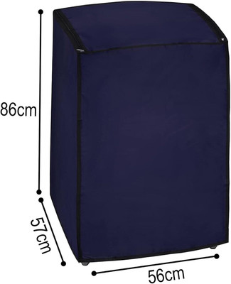 Aamaya Store Top Loading Washing Machine  Cover(Width: 56 cm, navy blue)