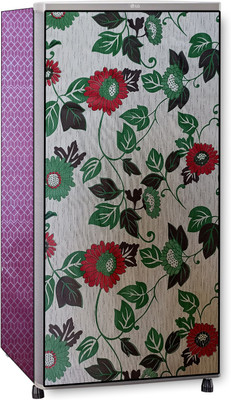 RG MART Refrigerator  Cover(Width: 24 cm, GREEN, red)