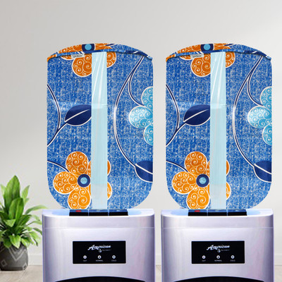 E-Retailer Water Dispenser  Cover(Width: 28 cm, 20L) With Elastic Closure And Water Level Indication, Pack of 2Pc (Blue Floral)