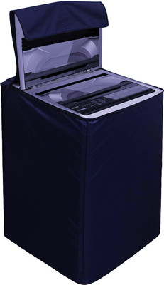 Aamaya Store Top Loading Washing Machine  Cover(Width: 56 cm, Navy Blue)