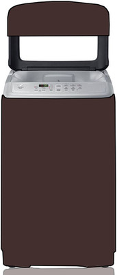 SLACXICO Top Loading Washing Machine  Cover(Width: 58 cm, Brown)