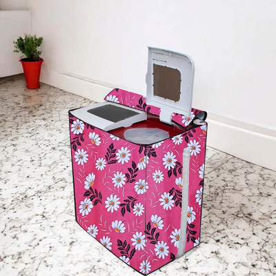 shrinitya Semi-Automatic Washing Machine  Cover(Width: 82 cm, Multicolor)