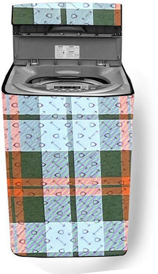 SAVEIT Top Loading Washing Machine  Cover(Width: 61 cm, Green, Orange)