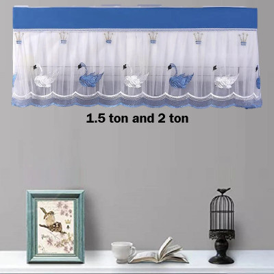 tapovan fashion Air Conditioner  Cover(Width: 97 cm, SKY BLUE)
