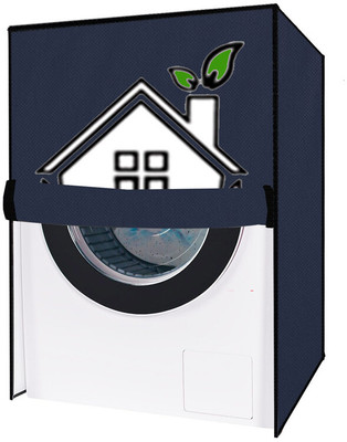 Delideal Front Loading Washing Machine  Cover(Width: 66 cm, Blue)