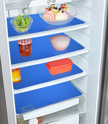 HOMESTIC Fridge Mat(Width: 48 cm, Blue)
