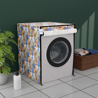 HOMESTIC Front Loading Washing Machine  Cover(Width: 60 cm, Blue)