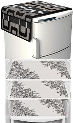 DPA Collection Refrigerator  Cover(Width: 54 cm, White)