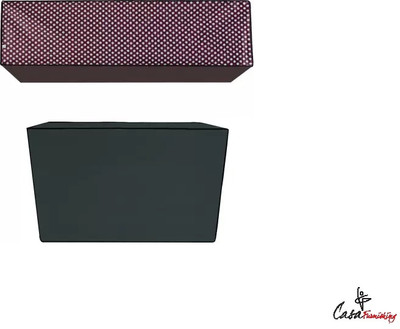 CASA FURNISHING Air Conditioner  Cover(Width: 111 cm, Pink)
