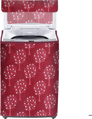 E-Retailer Top Loading Washing Machine  Cover(Width: 58 cm, Maroon)