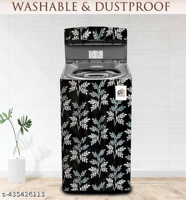 MSC Top Loading Washing Machine  Cover(Width: 58 cm, Blackleaf)