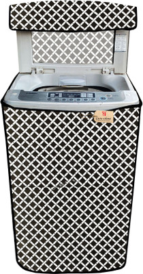 GURU-ISHMA Top Loading Washing Machine  Cover(Width: 58.42 cm, black)