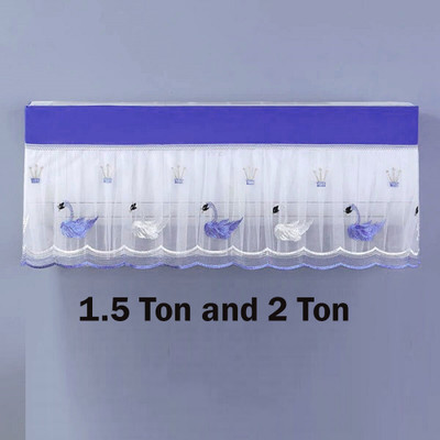 dyanifashion Air Conditioner  Cover(Width: 102 cm, White)