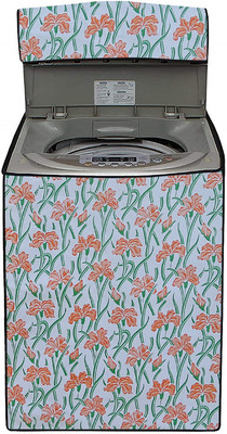Archistylo Top Loading Washing Machine  Cover(Width: 54 cm, Orangey, Red)