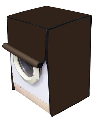 ABCD Front Loading Washing Machine  Cover(Width: 60.96 cm, Brown)