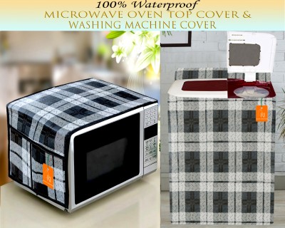 RELOOK INDUSTRIES Microwave Oven  Cover(Width: 86 cm, Black)