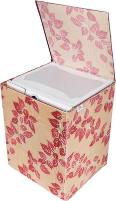 Heart Home Top Loading Washing Machine  Cover(Width: 59 cm, Red)