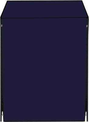 KingMatters Front Loading Washing Machine  Cover(Width: 60 cm, Blue)
