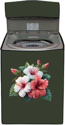 SO HOMEFURNISHING Top Loading Washing Machine  Cover(Width: 55.6 cm, Green)