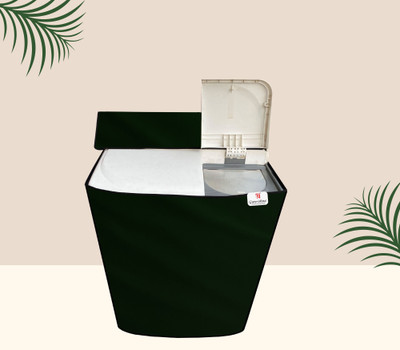 GURU-ISHMA Semi-Automatic Washing Machine  Cover(Width: 82.55 cm, Green)