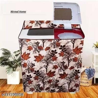 MSC Semi-Automatic Washing Machine  Cover(Width: 58 cm, Brownjhaad)