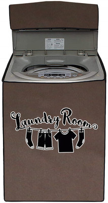 Archistylo Top Loading Washing Machine  Cover(Width: 77 cm, Brown)