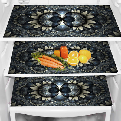REVEXO Fridge Mat(Width: 44 cm, Multicolor)