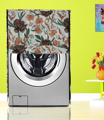 Flipkart SmartBuy Front Loading Washing Machine  Cover(Width: 55 cm, BROWN)