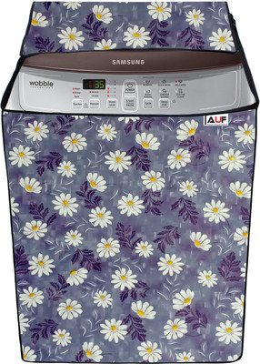 AAVYA UNIQUE FASHION Top Loading Washing Machine  Cover(Width: 63.7 cm, Grey,White)