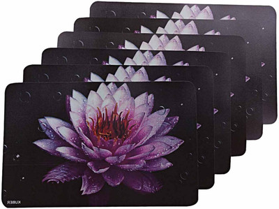 KUBER INDUSTRIES Fridge Mat(Width: 46 cm, Black)